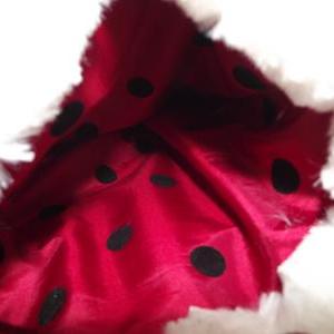 Christmas Stocking Elf Style Traditional Red..